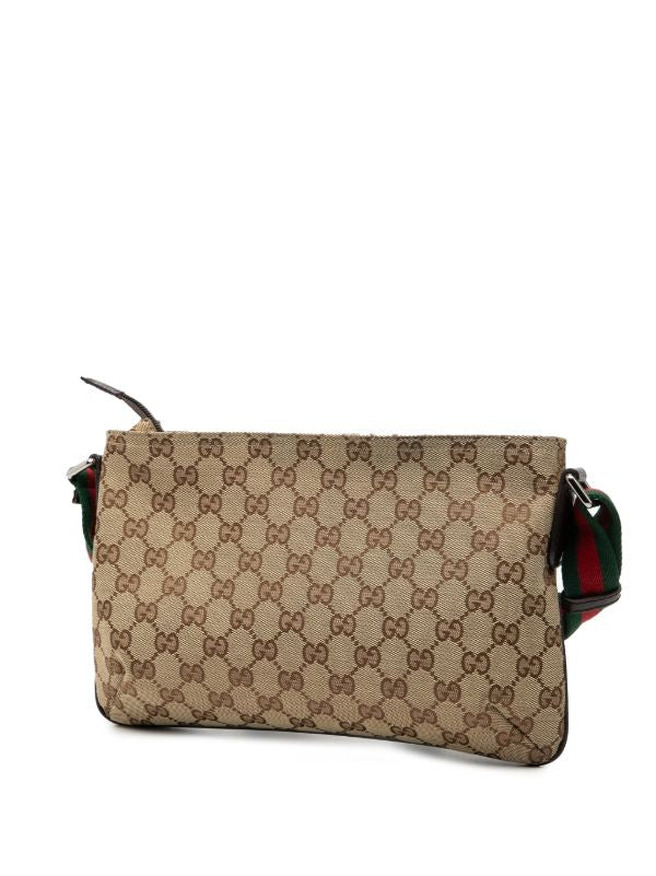 Gucci GG Canvas Web crossbody bag
