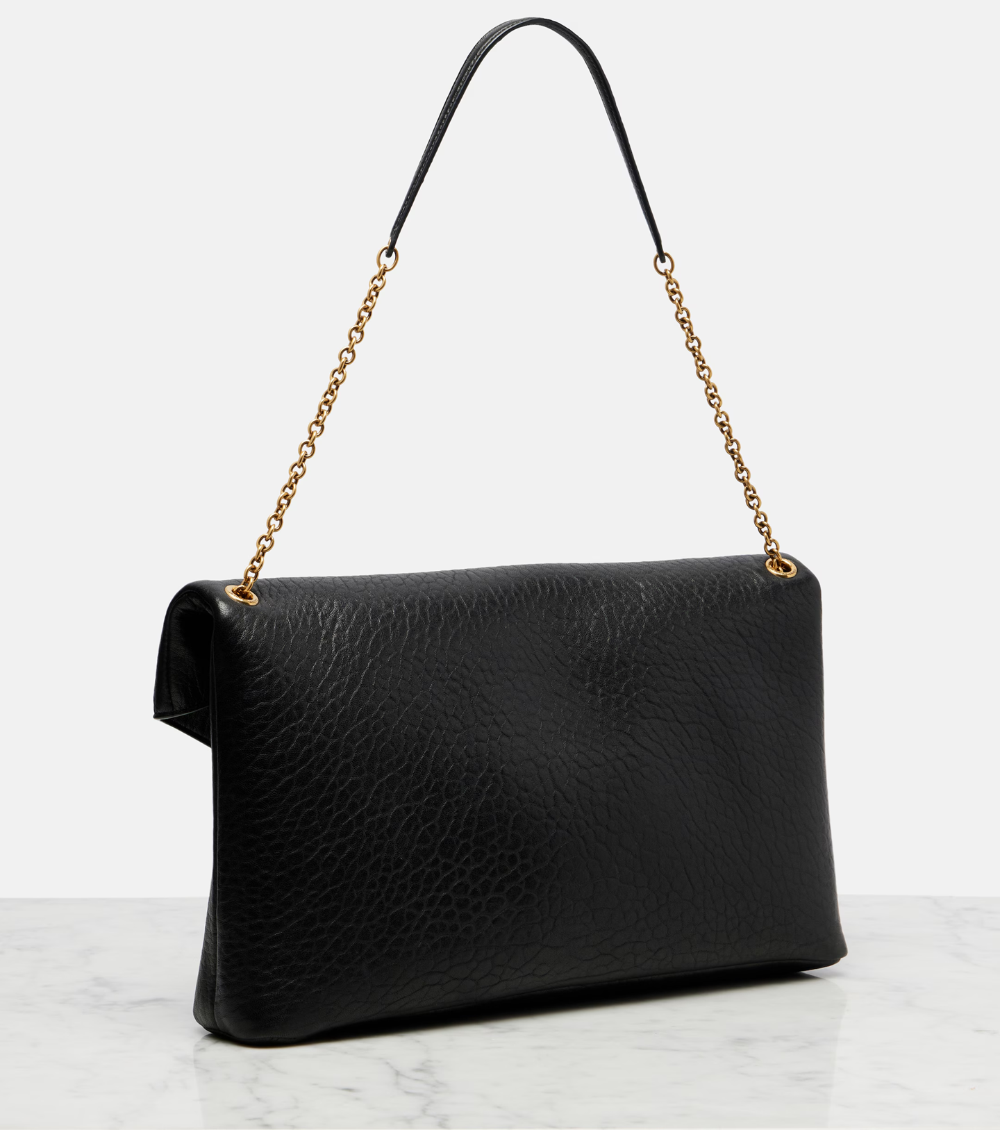 Saint Laurent Cassandre leather medium shoulder bag