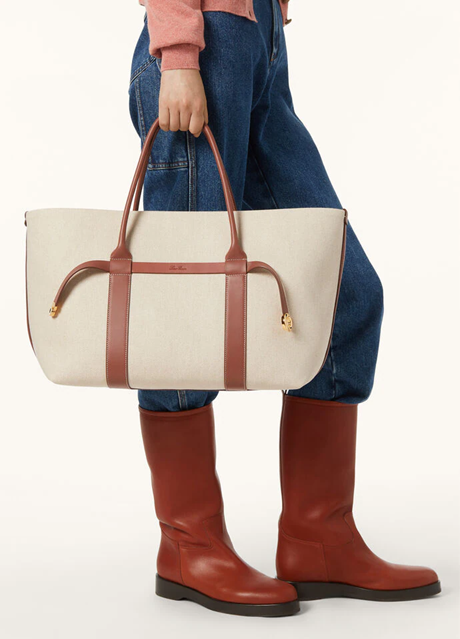 Loro Piana Ghiera Shopper Large