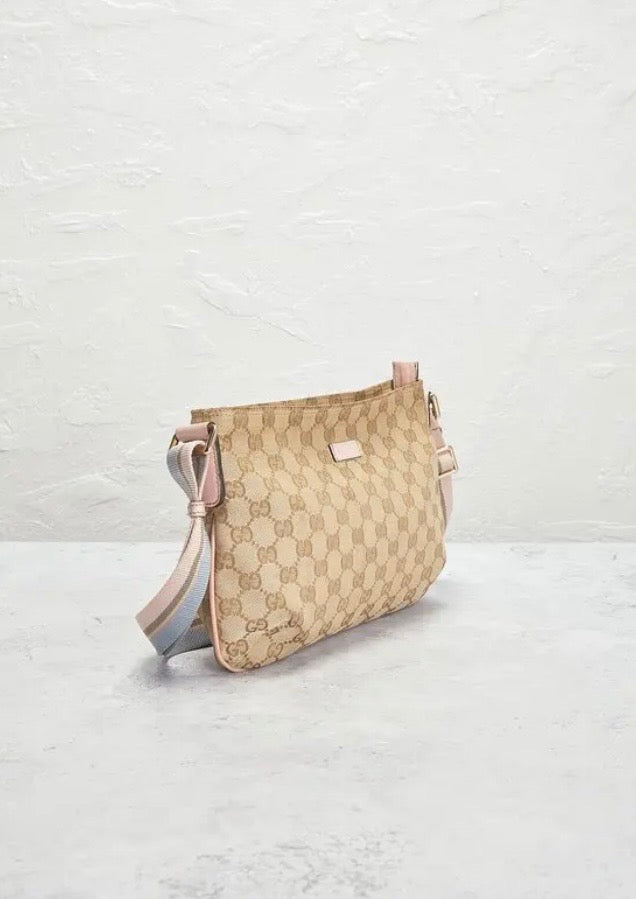 Gucci GG Canvas Web crossbody bag