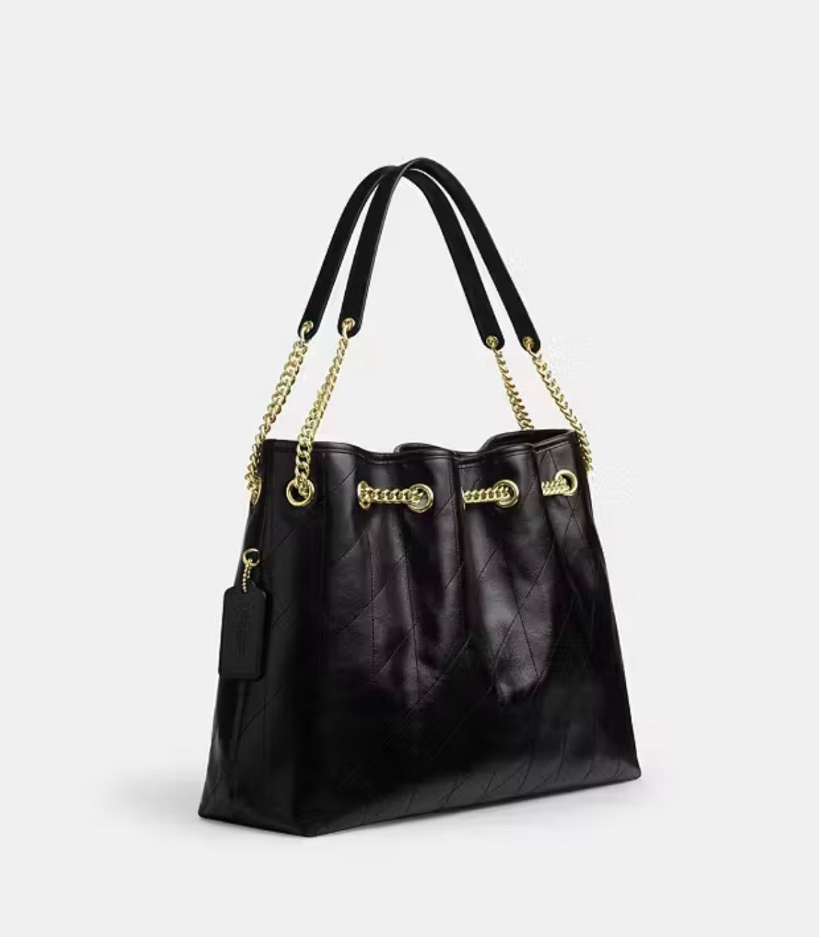 Coach Evelyn Shoulder Bag With Quilting