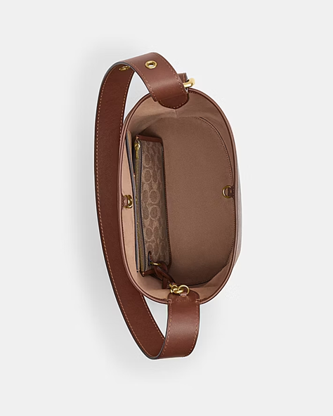 COACH BLEECKER BUCKET BAG IN SIGNATURE CANVAS