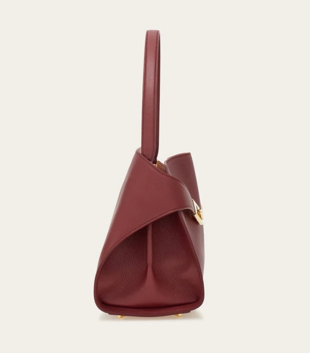 Ferragamo Hug soft bicolor shoulder bag