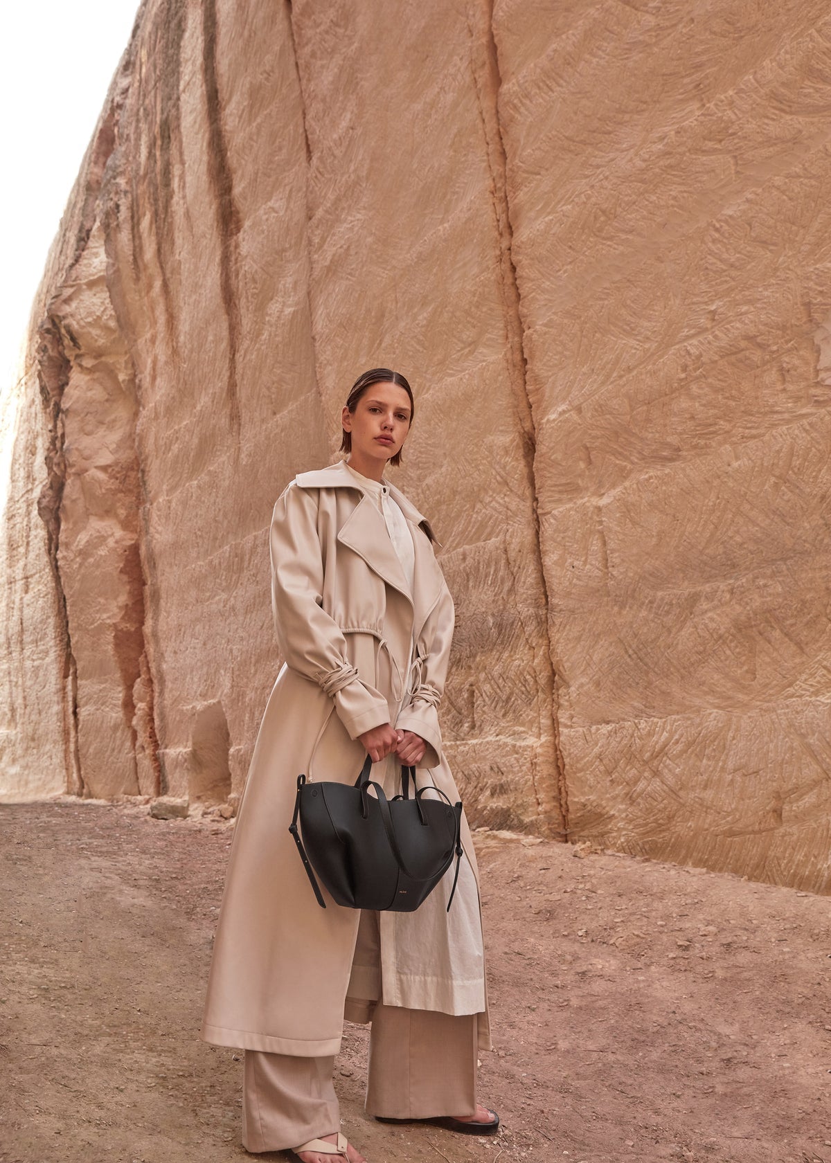 Polene Cyme Mini
Edition Textured Black