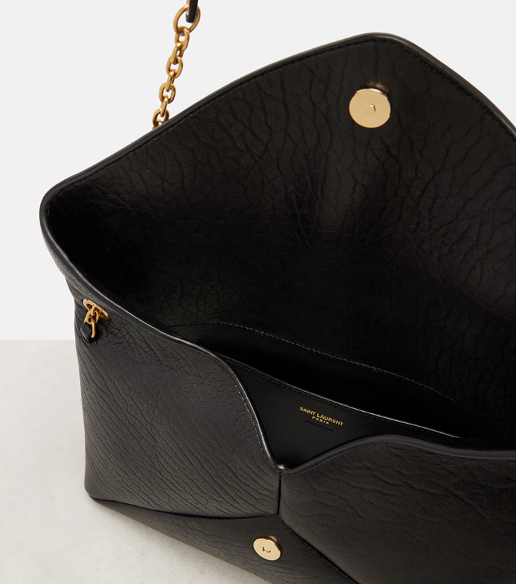 Saint Laurent Cassandre leather large shoulder bag