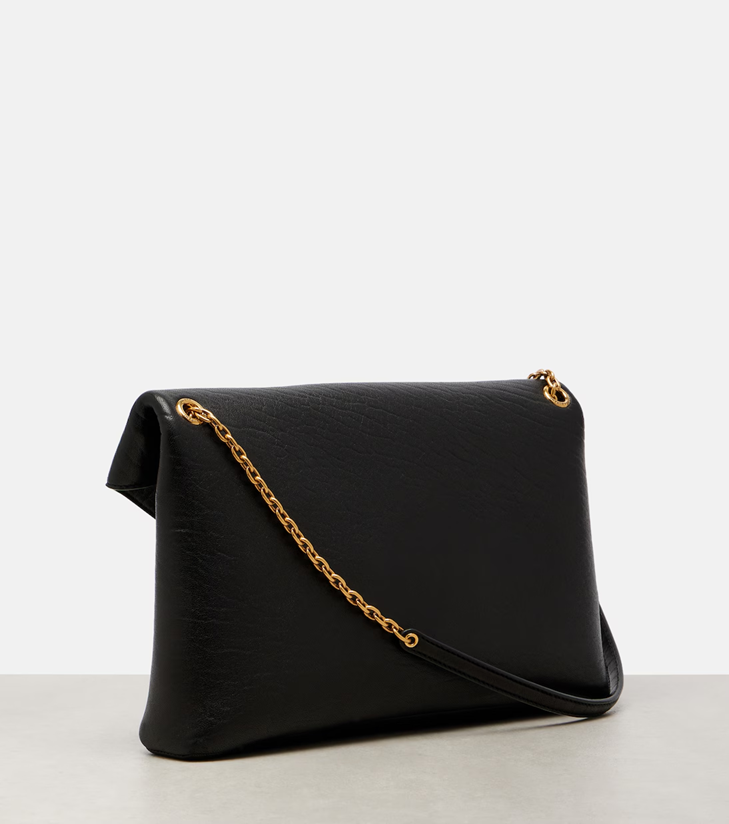 Saint Laurent Cassandre leather large shoulder bag