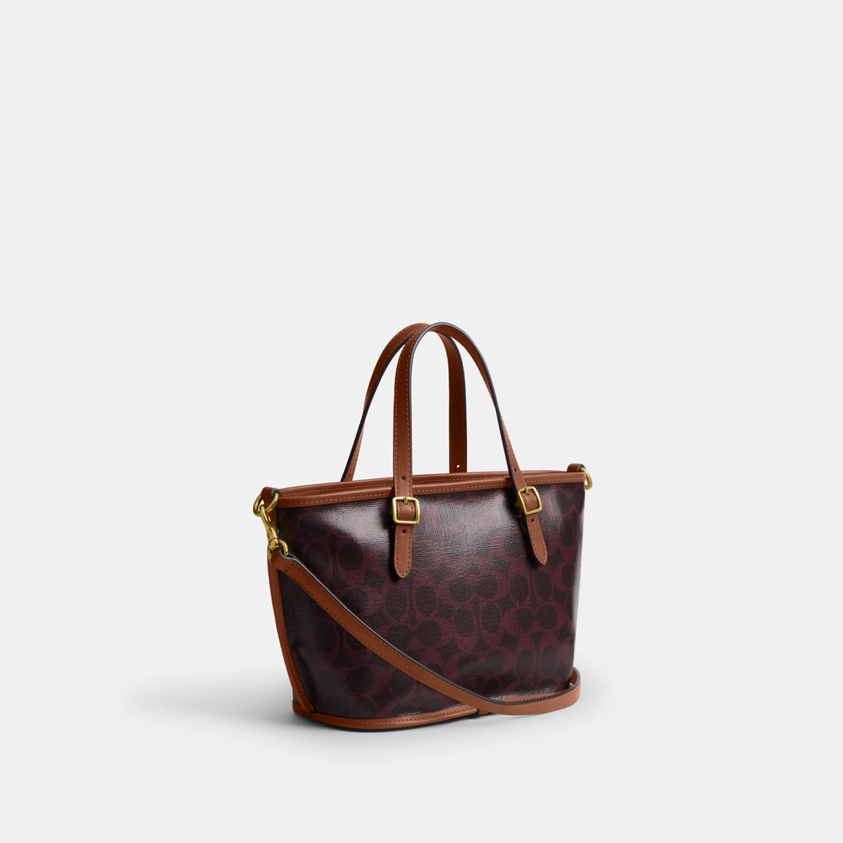 COACH TAXI TOTE BAG 21 IN SIGNATURE CANVAS