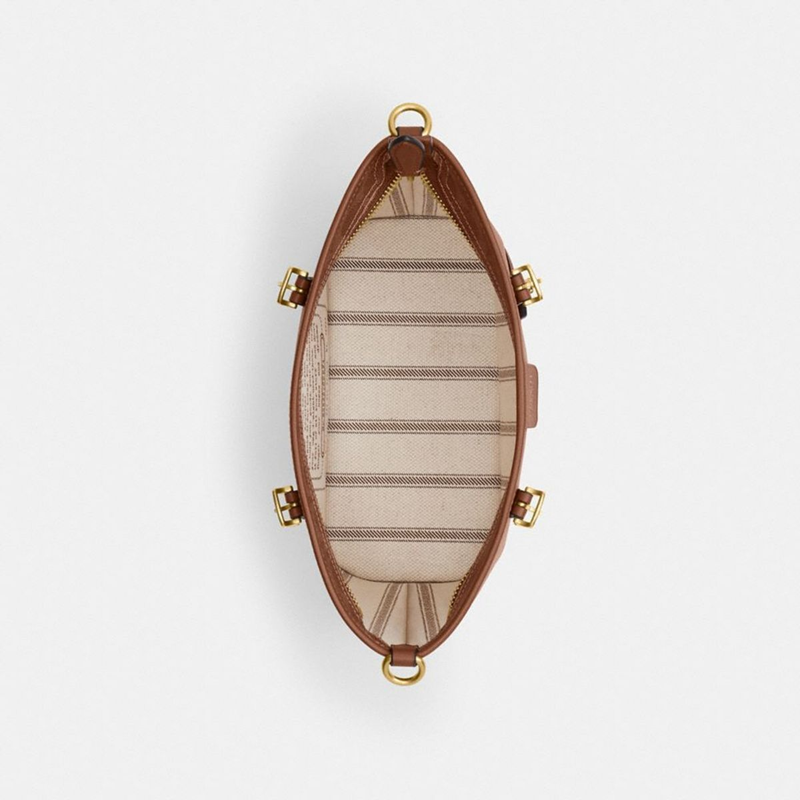 COACH TAXI TOTE BAG 21 IN SIGNATURE CANVAS