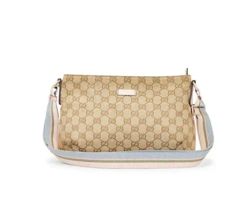 Gucci GG Canvas Web crossbody bag