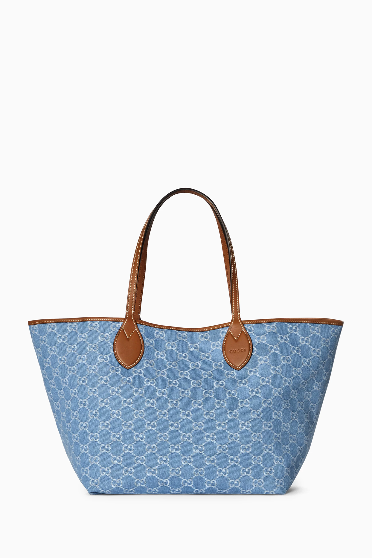 Gucci Totissima Large Tote Bag in GG Denim