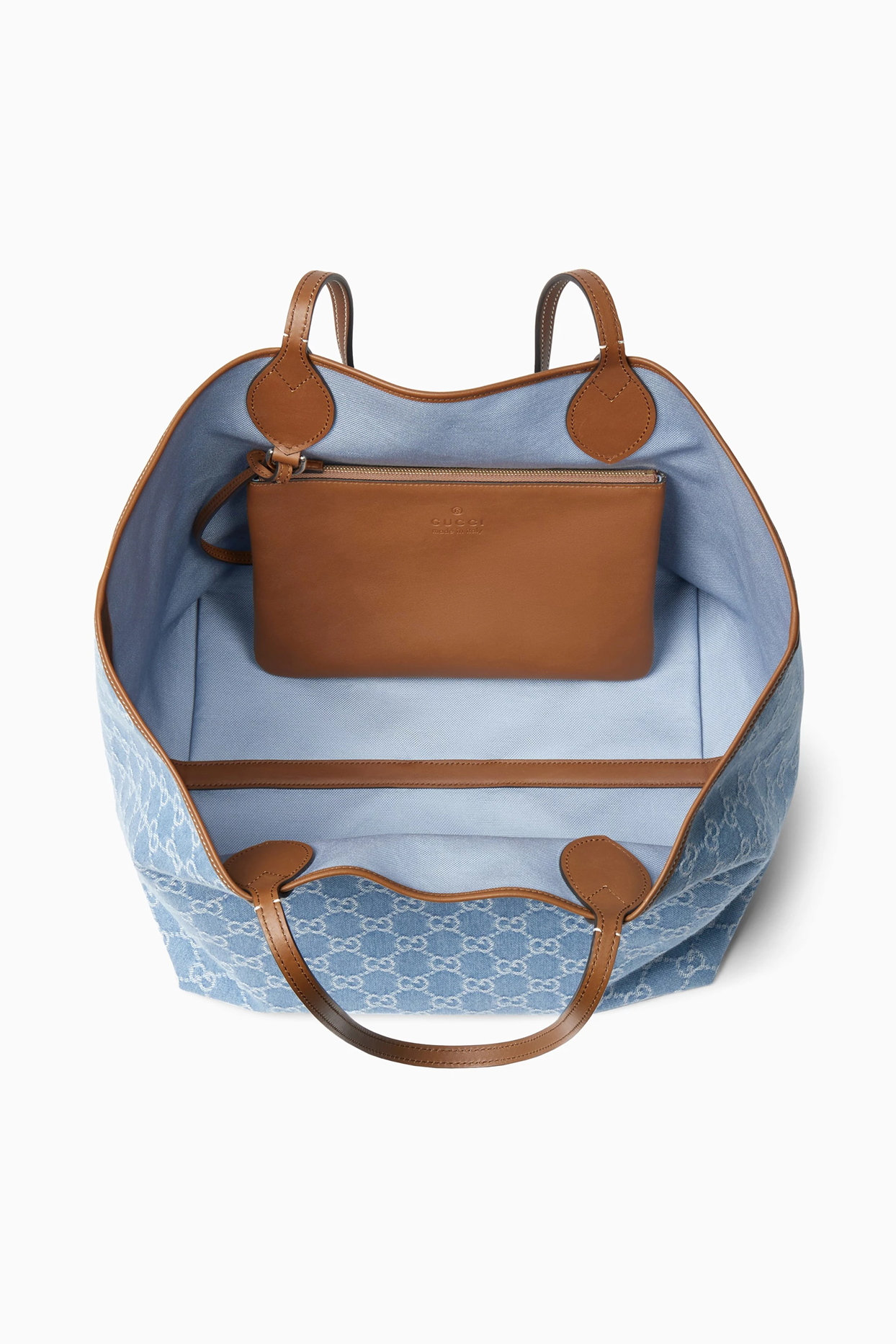 Gucci Totissima Large Tote Bag in GG Denim