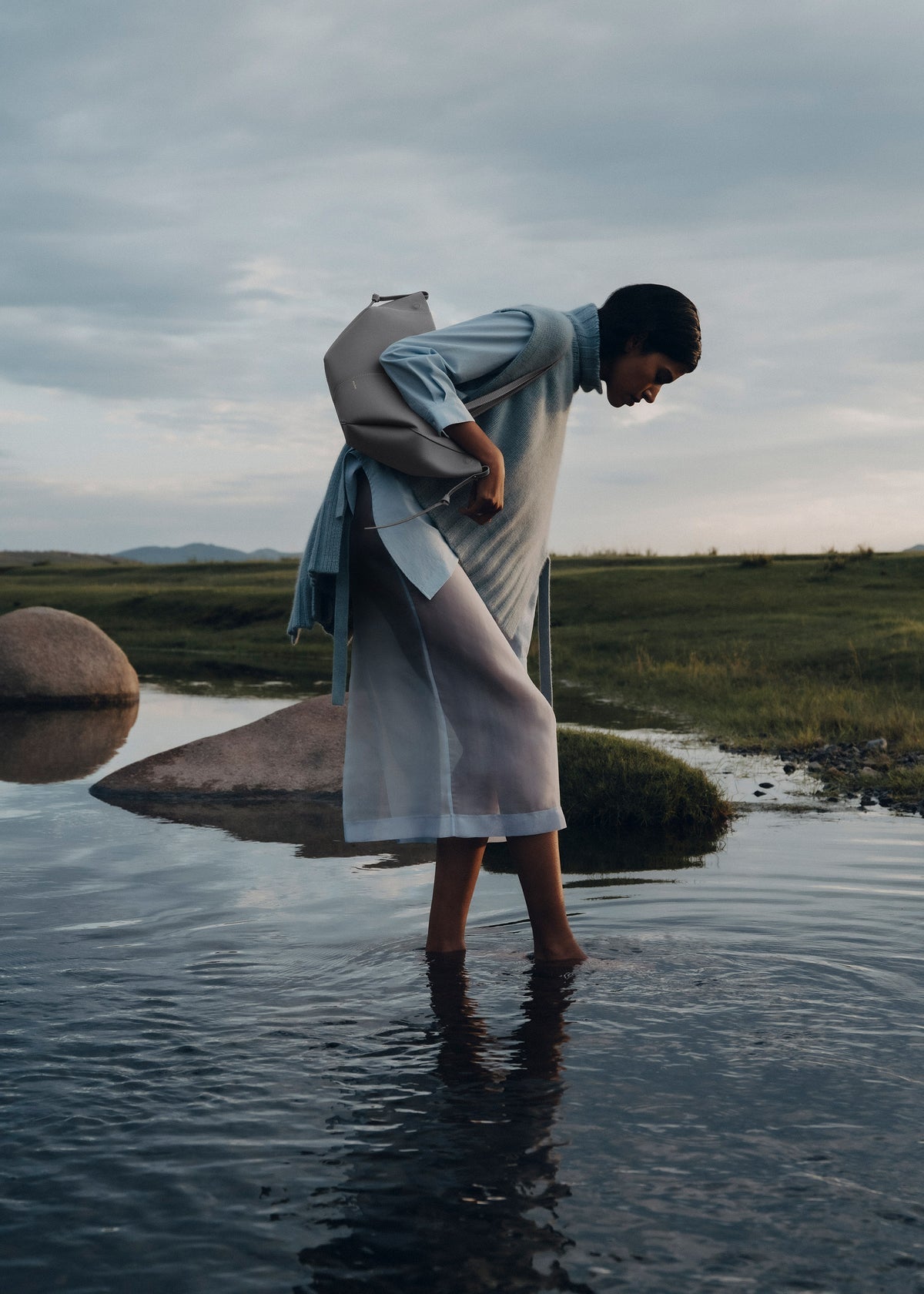 Polene Cyme Mini
Edition Textured Stone