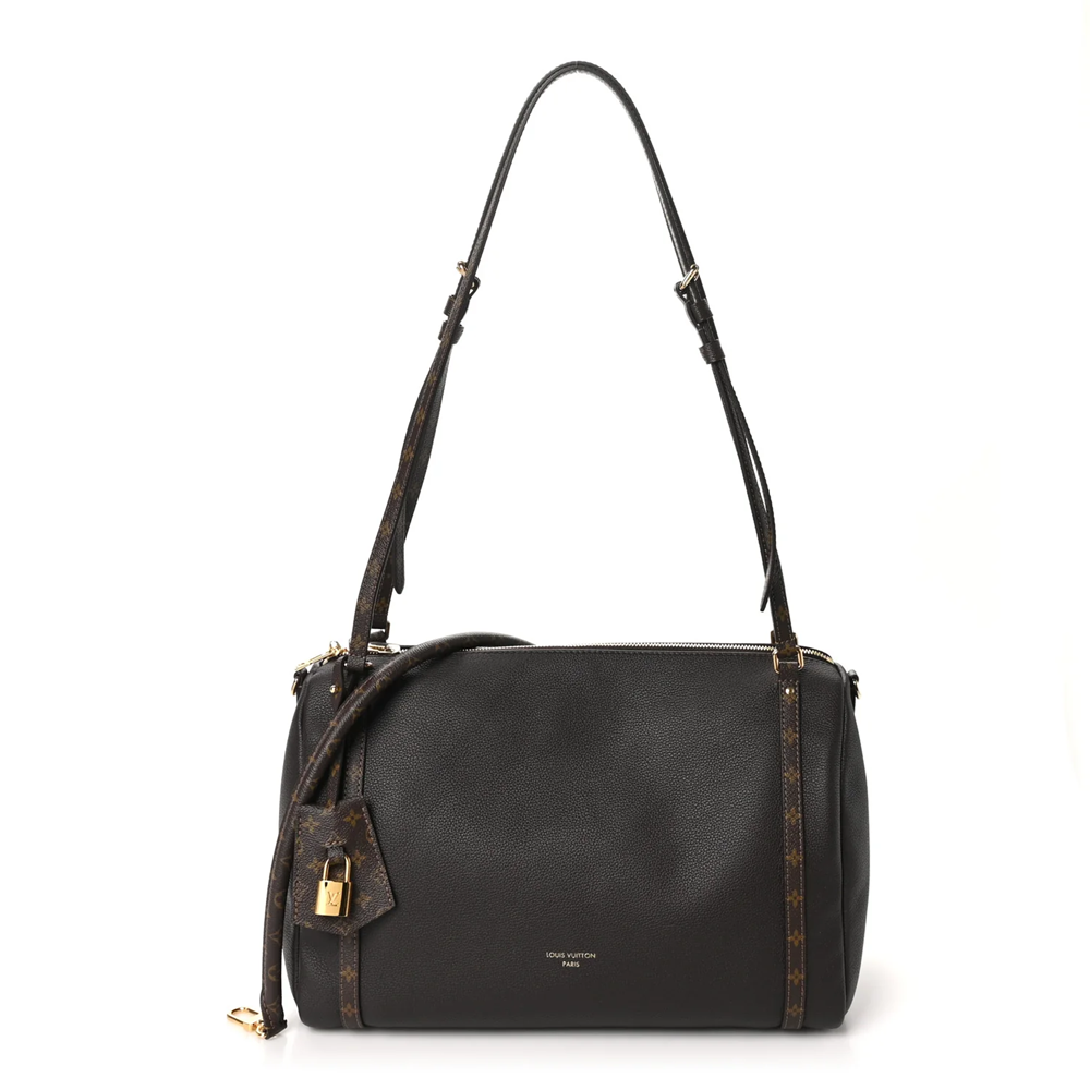 Louis Vuitton Calfskin Monogram Express MM Mahogany