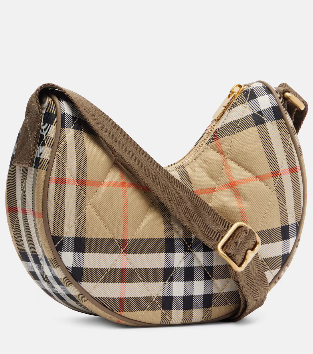 Burberry Horseshoe Small Check crossbody bag
