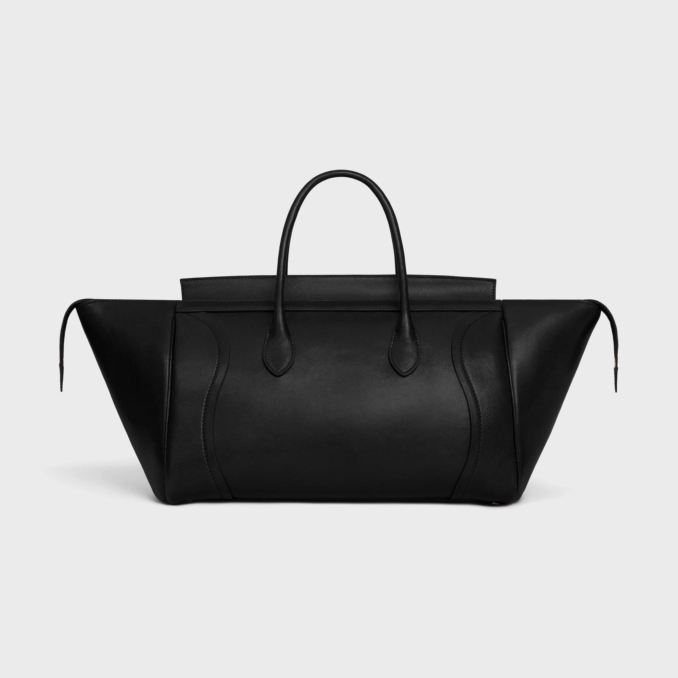 CELINE SMILE LUGGAGE IN SUPPLE SHINY LAMBSKIN