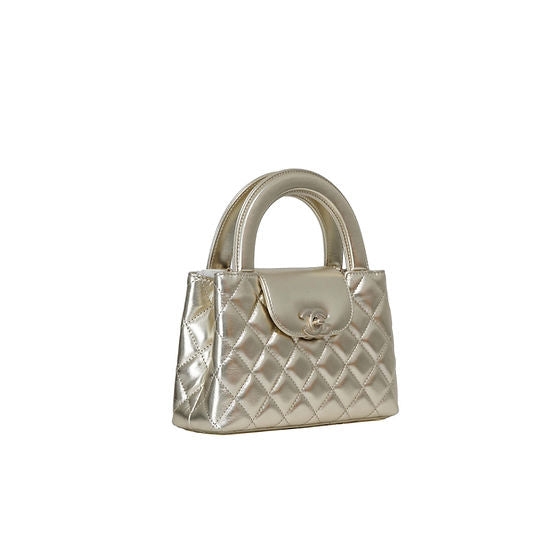 Chanel Kelly Nano Bag - Silver