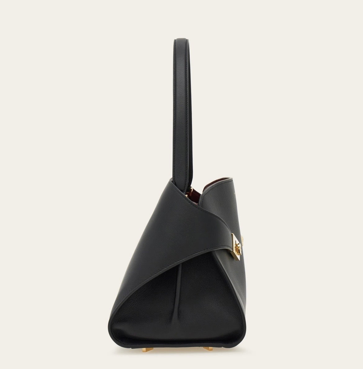 Ferragamo Hug soft bicolor shoulder bag