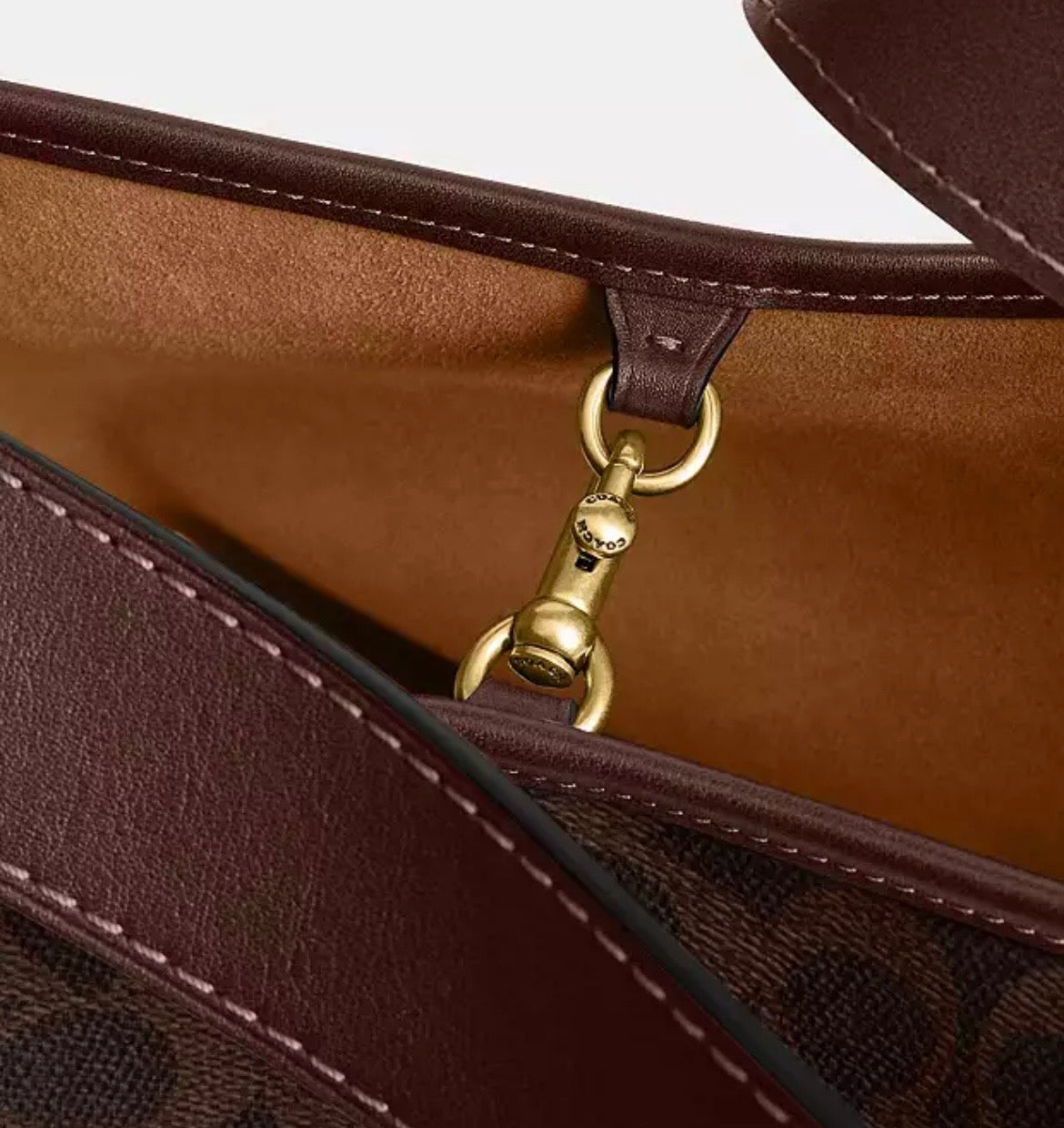 COACH BLEECKER BUCKET BAG IN SIGNATURE CANVAS