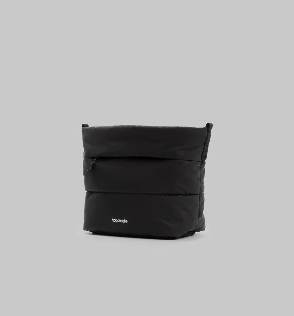 Topologo Besace Puffer Bag - Black
