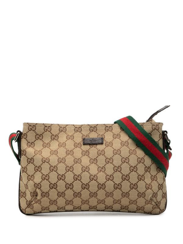 Gucci GG Canvas Web crossbody bag