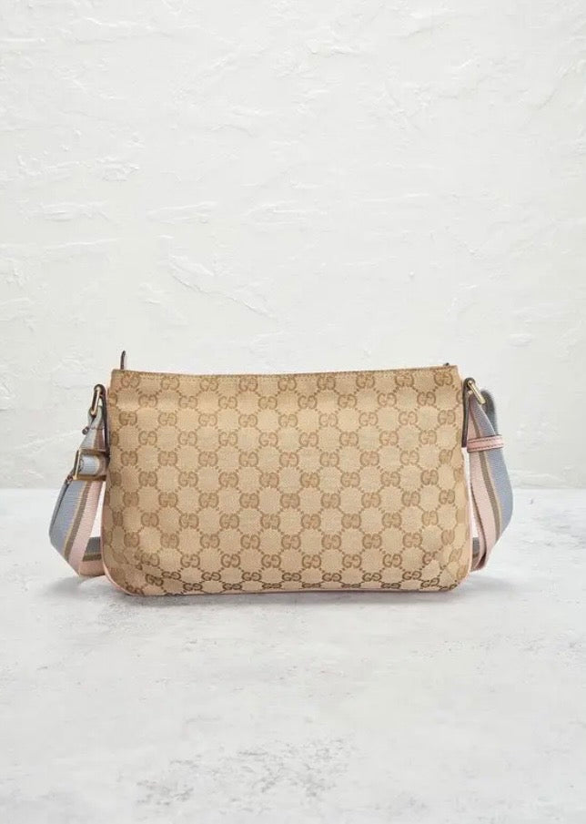 Gucci GG Canvas Web crossbody bag