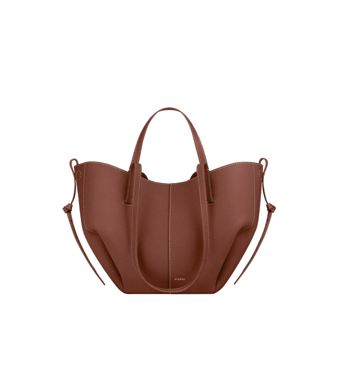Polene Cyme Mini
Edition Textured Cognac