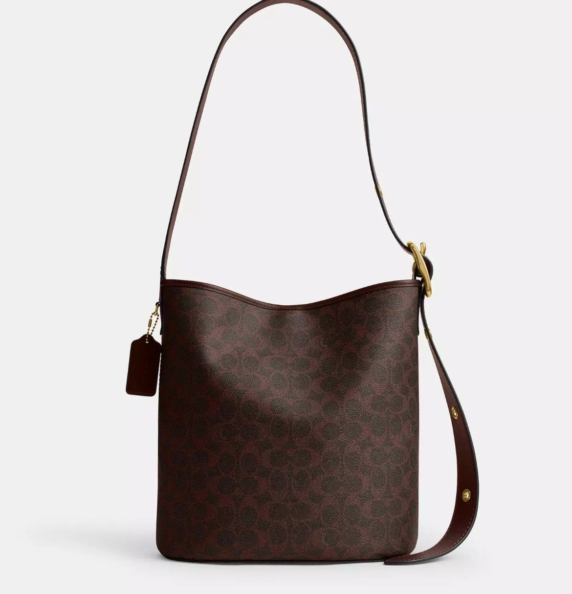 COACH BLEECKER BUCKET BAG IN SIGNATURE CANVAS