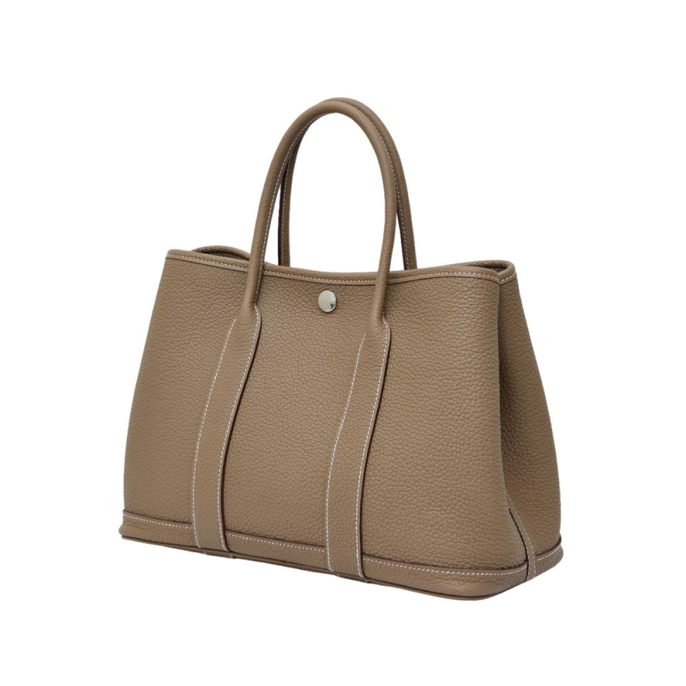 HERMES Garden Party TPM Negonda Etoop Silver hardware K stamp