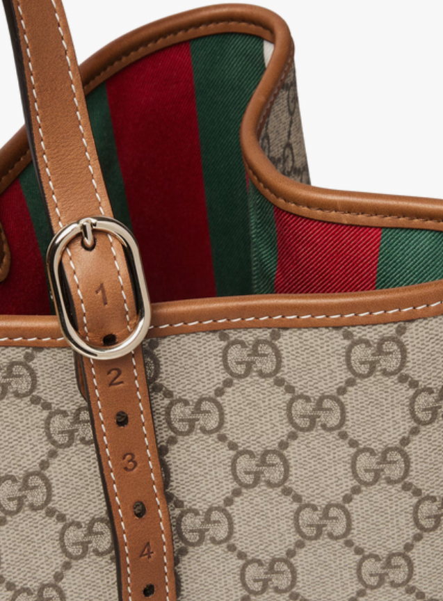 Gucci GG Emblem Large Tote Bag
