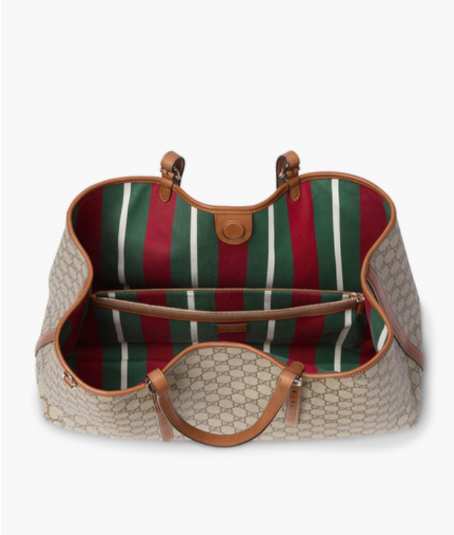 Gucci GG Emblem Large Tote Bag