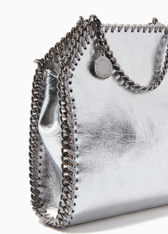 Stella McCartney Falabella Tote in Metallic Eco Leather