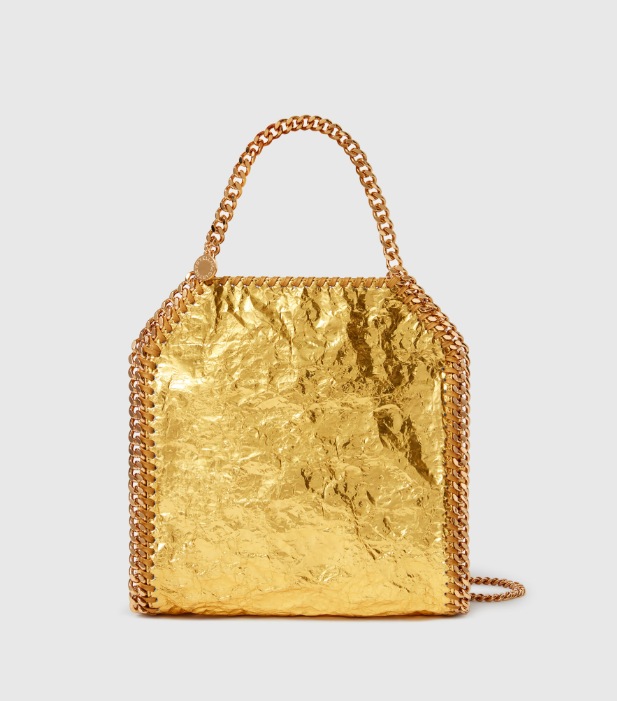 Stella McCartney Falabella Tote in Metallic Eco Leather