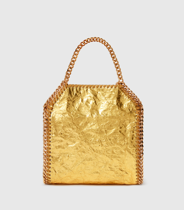 Stella McCartney Falabella Tote in Metallic Eco Leather