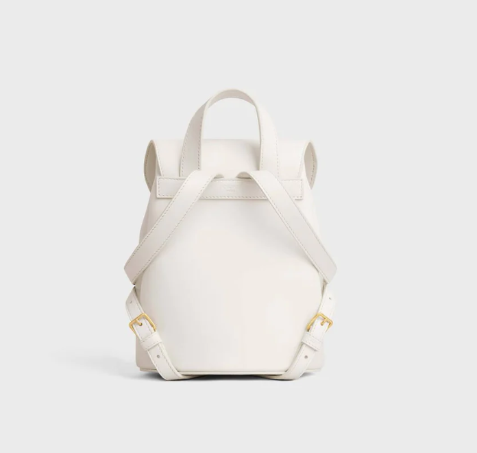 BACKPACK CELINE BONNIE IN Smooth Calfskin - White