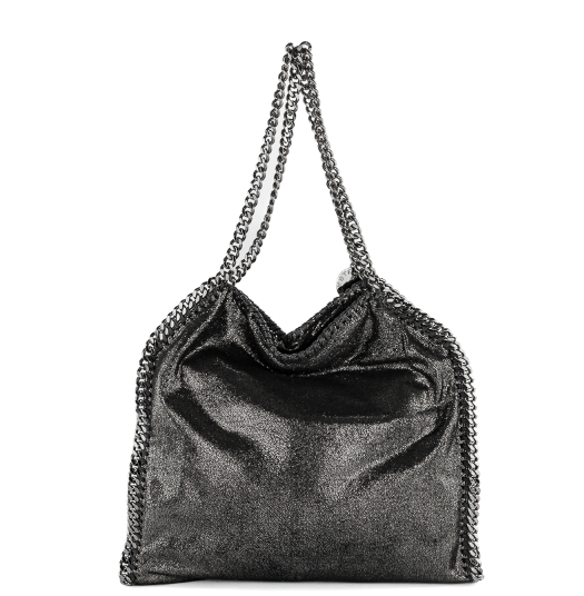 Stella McCartney Metallic Black Falabella Bag
