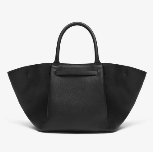 Demellier The Midi New York Grain Ecru Stitching