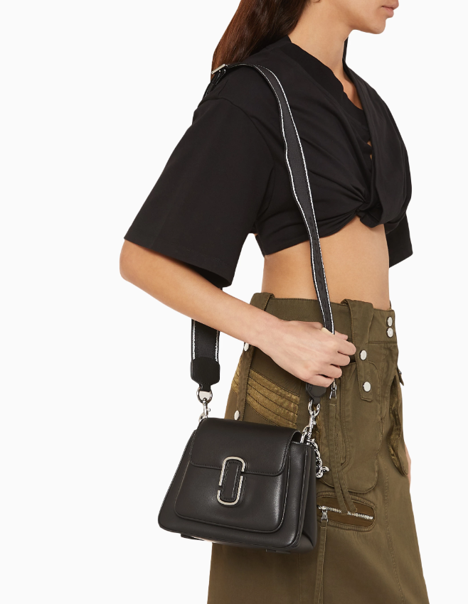 Marc Jacobs The J Marc Mini Satchel Shoulder Bag in Leather