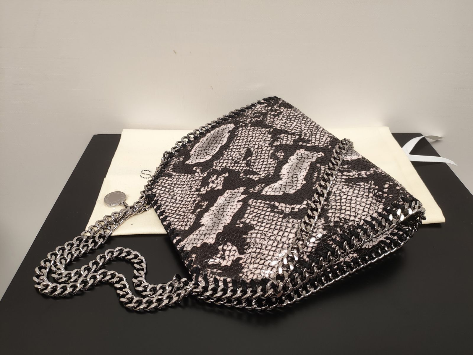 Stella McCartney Falabella Tote in Metallic Eco Leather