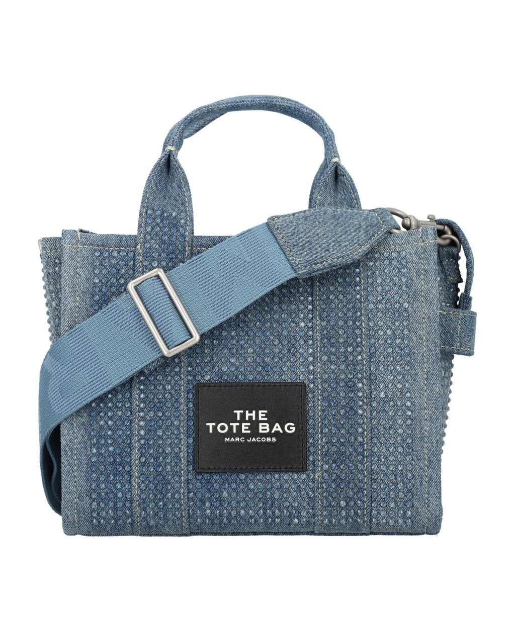 Marc Jacobs The Small Denim Crystal Tote Bag