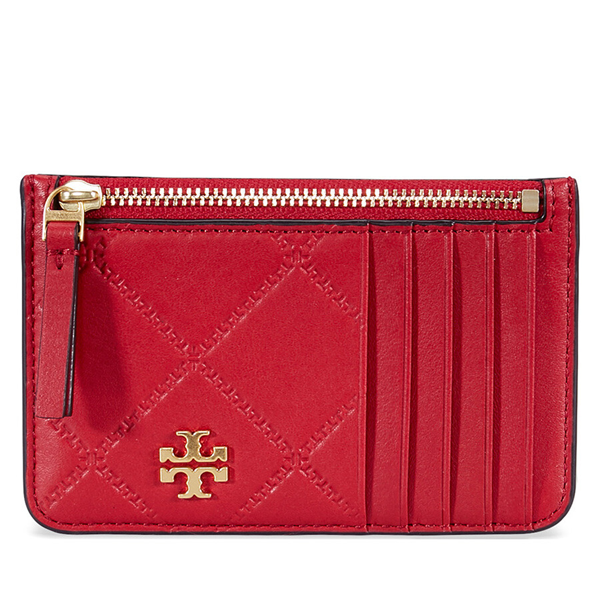 Tory Burch Georgia Zip Card Case