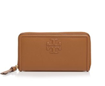 Tory Burch Zip Leather Wallet