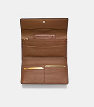 COACH TRIFOLD WALLET IN SIGNATURE